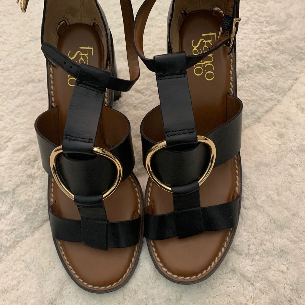 Franco Sarto block heel sandals